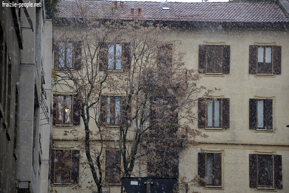 Milan sous la neige 
