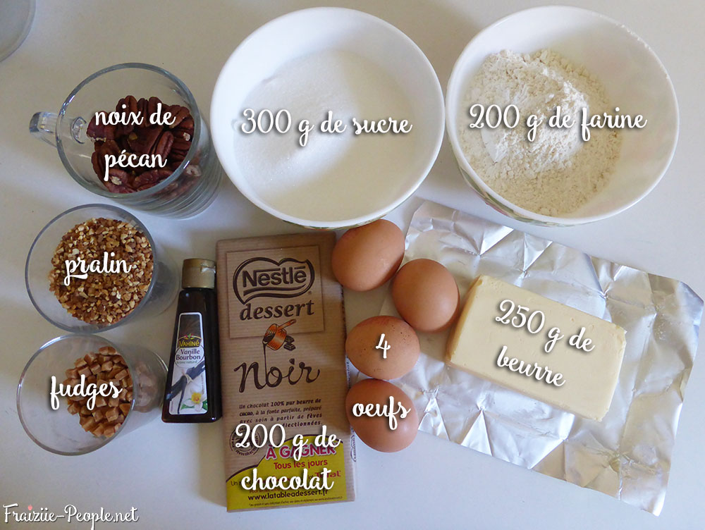 ingredients, brownies made in usa